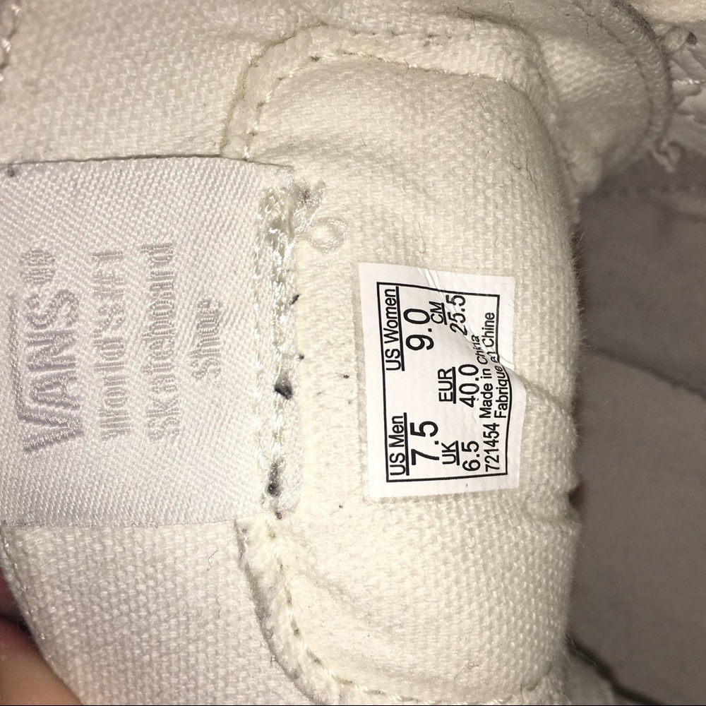 High top vans - Picture 4 of 4